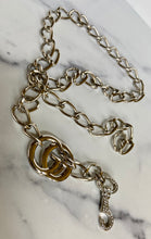 Load image into Gallery viewer, Chunky silver belt/ chain
